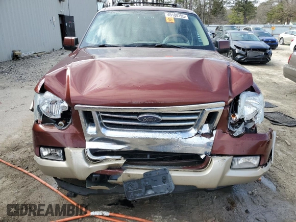 2010 Ford Explorer Eddie Bauer z VIN 1FMEU7E83AUA69823, wystawiony jako Copart lot #49108195 z przebiegiem 150 407 mil mil oraz Szkoda całkowita • Salvage title. Historia ofert i sprzedaży dostępna na DreamBid. Obrazek 5.