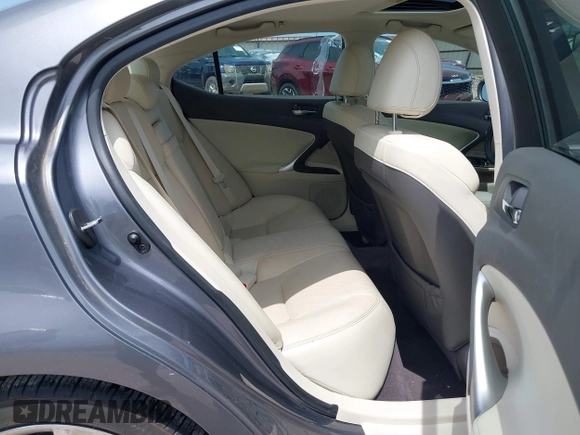 2012 Lexus IS 250 with VIN JTHBF5C29C5169344, listed as a IAAI auction lot 42494693 with 92,859 mi miles and . Bid and sale history available at DreamBid. Image 8.
