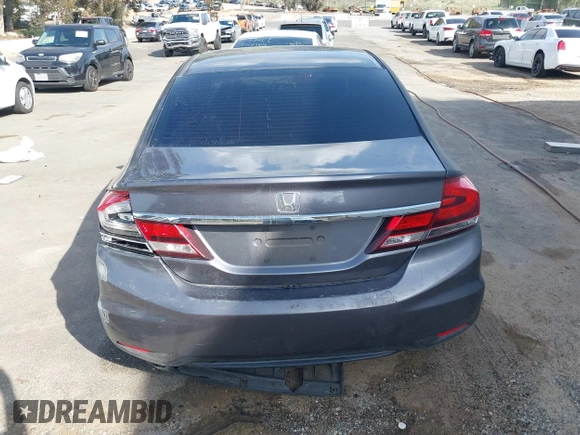 2014 Honda Civic Sedan EX with VIN 19XFB2F80EE268591, listed as a IAAI auction lot 41914223 with 1 mi miles. Bid and sale history available at carsss.com. Image 15.
