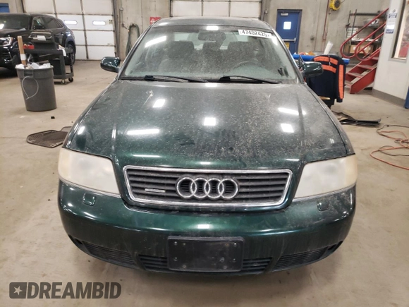 2000 Audi A6 with VIN WAUED54B2YN051241, listed as a Copart auction lot 47402425 with 180,376 mi miles and Clean Title. Bid and sale history available at carsss.com. Image 5.