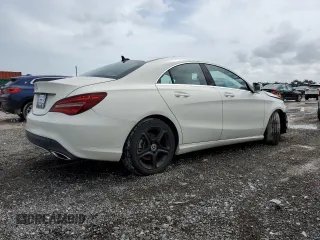2018 Mercedes-Benz CLA 250 with VIN WDDSJ4EB5JN608095, listed as a Copart auction lot 63348445 with 47,691 mi miles and Non repairable. Bid and sale history available at DreamBid. Image 3.