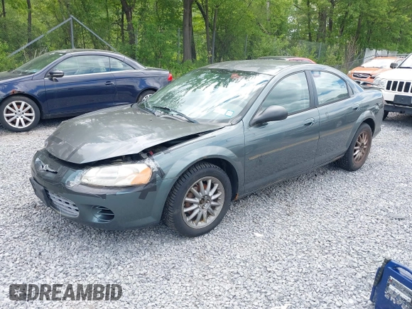 2002 Chrysler Sebring LX z VIN 1C3EL46X32N215942, wystawiony jako IAAI lot #42399971 z przebiegiem 203 263 mil mil oraz . Historia ofert i sprzedaży dostępna na DreamBid. Obrazek 2.