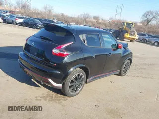 2015 Nissan Juke SV with VIN JN8AF5MV6FT565998, listed as a IAAI auction lot 41773062 with 153,208 mi miles. Bid and sale history available at carsss.com. Image 4.