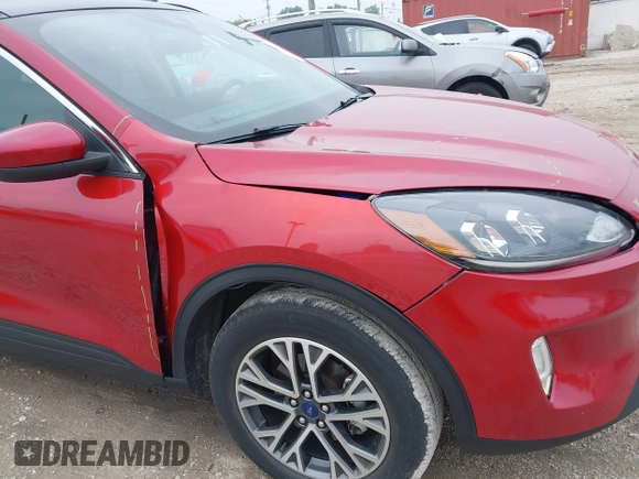 2020 Ford Escape SEL z VIN 1FMCU9H61LUC43162, wystawiony jako IAAI lot #42416146 z przebiegiem 50 718 mil mil oraz . Historia ofert i sprzedaży dostępna na DreamBid. Obrazek 6.