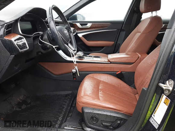 2021 Audi A6 Premium Plus with VIN WAUL2AF24MN078793, listed as a Copart auction lot 80680293 with 9,137 mi miles. Bid and sale history available at carsss.com. Image 7.