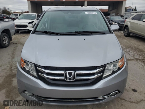 2016 Honda Odyssey Touring Elite with VIN 5FNRL5H99GB060952, listed as a Copart auction lot 78025674 with 139,964 mi miles and Salvage Title. Bid and sale history available at DreamBid. Image 5.