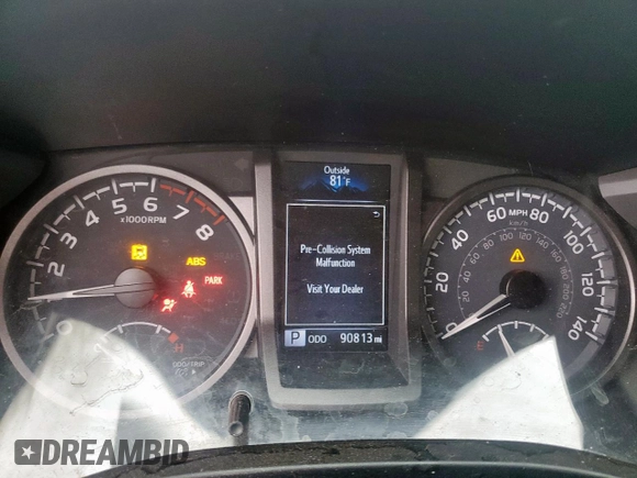 2021 Toyota Tacoma SR5 with VIN 3TMDZ5BN4MM105639, listed as a Copart auction lot 56948395 with Not provided miles and Salvage title. Bid and sale history available at DreamBid. Image 9.