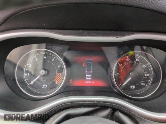 2014 Jeep Cherokee Trailhawk with VIN 1C4PJMBS1EW211570, listed as a Copart auction lot 51465845 with 156,320 mi miles and Salvage Title. Bid and sale history available at carsss.com. Image 9.