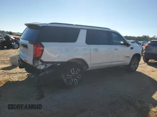 2023 GMC Yukon XL AT4 with VIN 1GKS2HKL2PR244042, listed as a Copart auction lot 80441114 with 27,061 mi miles and Salvage Title. Bid and sale history available at carsss.com. Image 3.