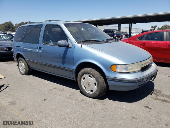 1994 Mercury Villager Wagon GS with VIN 4M2DV11WXRDJ06886, listed as a Copart auction lot 58906974 with 127,904 mi miles and Salvage Title. Bid and sale history available at carsss.com. Image 4.