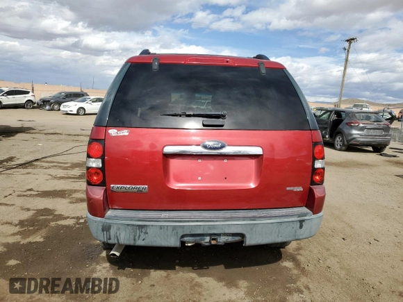 2007 Ford Explorer XLT with VIN 1FMEU63E57UB45148, listed as a Copart auction lot 44512205 with Not Provided miles and Non Repairable. Bid and sale history available at carsss.com. Image 6.