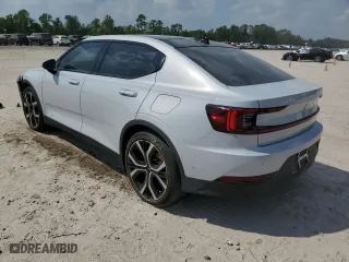 2021 Polestar 2 Launch Edition with VIN LPSED3KA6ML021871, listed as a Copart auction lot 72254314 with 23,178 mi miles and Salvage Title. Bid and sale history available at carsss.com. Image 2.