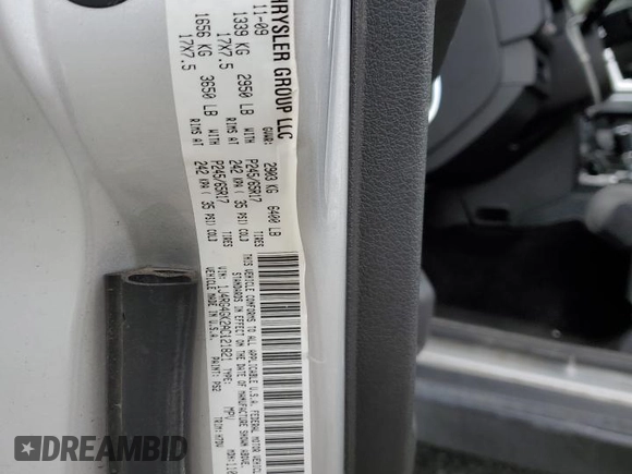 2010 Jeep Commander Sport with VIN 1J4RG4GK2AC121821, listed as a Copart auction lot 57793545 with 171,405 mi miles and Salvage title. Bid and sale history available at DreamBid. Image 14.