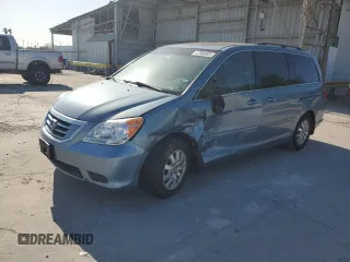 2008 Honda Odyssey EX-L with VIN 5FNRL38738B053838, listed as a Copart auction lot 47060665 with 142,145 mi miles and Salvage Title. Bid and sale history available at carsss.com. Image 1.