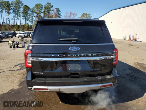 2023 Ford Expedition Limited with VIN 1FMJU1K87PEA17159, listed as a Copart auction lot 82332084 with 38,063 mi miles and Salvage Title. Bid and sale history available at carsss.com. Image 6.