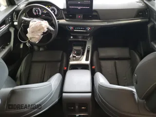 2023 Audi Q5 Sportback S line Premium Plus with VIN WA15AAFY9P2045081, listed as a Copart auction lot 58192475 with 40,107 mi miles and Salvage title. Bid and sale history available at DreamBid. Image 8.