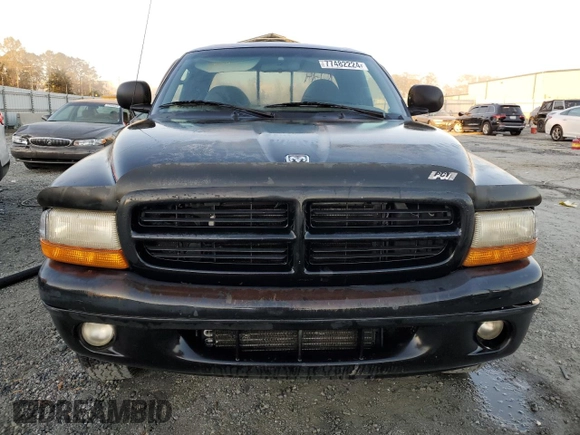 1999 Dodge Dakota SLT with VIN 1B7GG22X1XS235134, listed as a Copart auction lot 77482224 with 172,701 mi miles and Salvage Title. Bid and sale history available at carsss.com. Image 5.