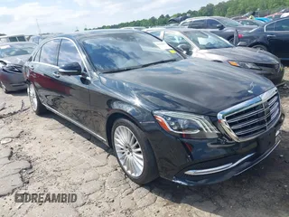 2018 Mercedes-Benz S 560 z VIN WDDUG8DB7JA392449, wystawiony jako IAAI lot #42123865 z przebiegiem 98 906 mil mil oraz . Historia ofert i sprzedaży dostępna na DreamBid. Obrazek 1.