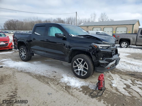 2023 Chevrolet Colorado 4WD Z71 with VIN 1GCPTDEK1P1261018, listed as a Copart auction lot 87478284 with 0 mi miles and Salvage Title. Bid and sale history available at carsss.com. Image 4.