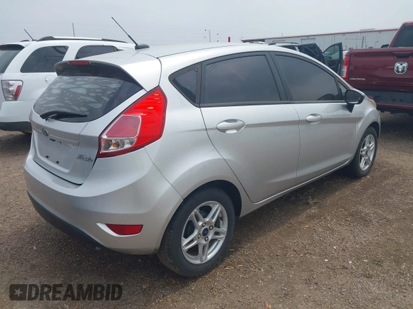 2019 Ford Fiesta SE with VIN 3FADP4EJ5KM142680, listed as a IAAI auction lot 41920513 with 92,902 mi miles. Bid and sale history available at carsss.com. Image 4.