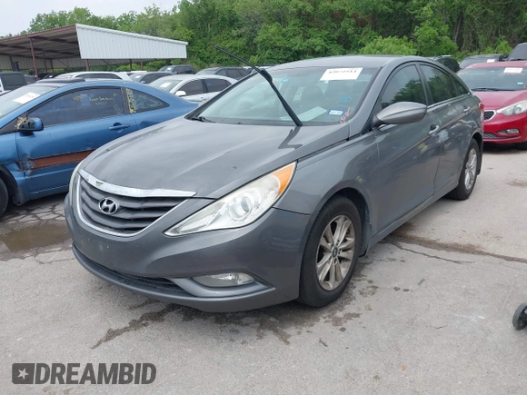 2013 Hyundai Sonata GLS with VIN 5NPEB4AC8DH659310, listed as a IAAI auction lot 42072514 with 115,613 mi miles and . Bid and sale history available at DreamBid. Image 2.