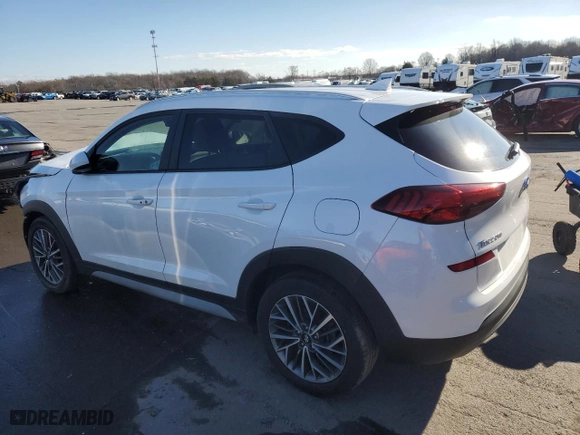 2021 Hyundai Tucson Sport with VIN KM8J3CAL5MU372188, listed as a Copart auction lot 85765474 with 53,252 mi miles and Salvage Title. Bid and sale history available at carsss.com. Image 2.