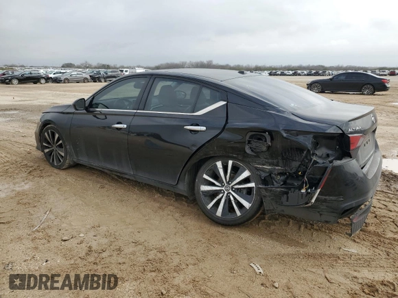 2019 Nissan Altima 2.5 Platinum with VIN 1N4BL4FV0KC106546, listed as a Copart auction lot 45182855 with 75,153 mi miles and Salvage Title. Bid and sale history available at carsss.com. Image 2.