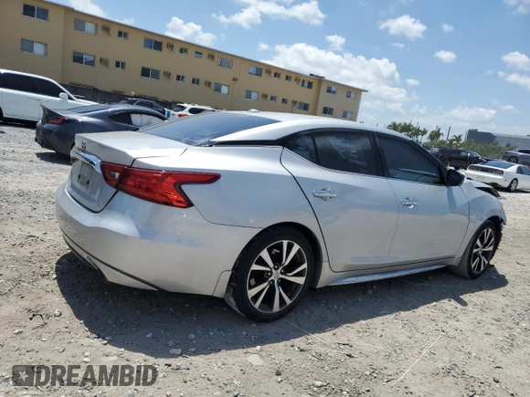 2016 Nissan Maxima S with VIN 1N4AA6APXGC907224, listed as a Copart auction lot 53227235 with 115,911 mi miles and Salvage Title. Bid and sale history available at DreamBid. Image 3.
