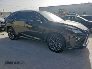 2018 Lexus RX 350 with VIN 2T2BZMCA0JC143446, listed as a Copart auction lot 55748255 with 112,769 mi miles and Salvage title. Bid and sale history available at DreamBid. Image 4.