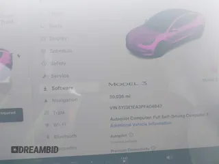 2023 Tesla Model 3 z VIN 5YJ3E1EA3PF404847, wystawiony jako IAAI lot #42159899 z przebiegiem 30 036 mil mil oraz . Historia ofert i sprzedaży dostępna na DreamBid. Obrazek 7.