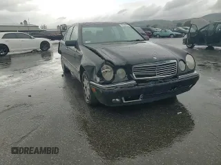 1997 Mercedes-Benz E-Class with VIN WDBJF55F9VA294656, listed as a Copart auction lot 49136745 with 0 mi miles and Salvage Title. Bid and sale history available at carsss.com. Image 10.