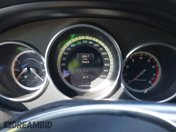 2015 Mercedes-Benz CLS-Class CLS 63 AMG S-Model with VIN WDDLJ7GB2FA136665, listed as a IAAI auction lot 41666543 with 78,469 mi miles. Bid and sale history available at carsss.com. Image 7.