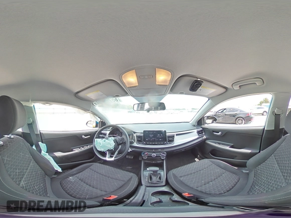 2023 Kia Rio S with VIN 3KPA24AD2PE623368, listed as a Copart auction lot 66708084 with 9,442 mi miles and Salvage Title. Bid and sale history available at carsss.com. Image 13.