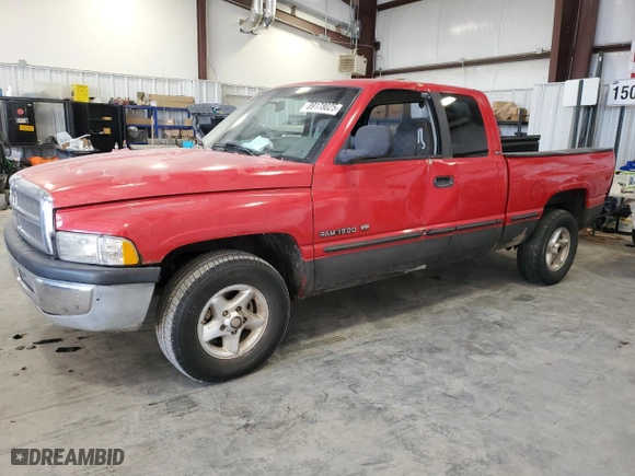 1999 Dodge Ram 1500 with VIN 1B7HC13Z4XJ633521, listed as a Copart auction lot 89178025 with 252,883 mi miles and Salvage Title. Bid and sale history available at carsss.com. Image 1.