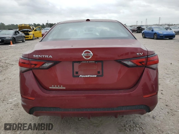 2020 Nissan Sentra SV with VIN 3N1AB8CV5LY277907, listed as a Copart auction lot 51364255 with 29,947 mi miles and Clean Title. Bid and sale history available at DreamBid. Image 6.