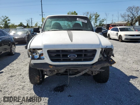 2003 Ford Ranger XL with VIN 1FTYR10U33PB01630, listed as a Copart auction lot 49355785 with 191,454 mi miles and Salvage Title. Bid and sale history available at carsss.com. Image 5.