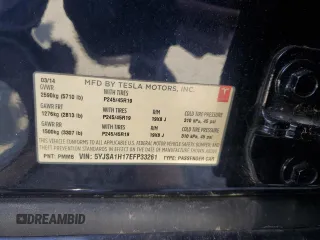 2014 Tesla Model S 60 z VIN 5YJSA1H17EFP33261, wystawiony jako Copart lot #58804465 z przebiegiem 147 583 mil mil oraz Czysty tytuł • Clean title. Historia ofert i sprzedaży dostępna na DreamBid. Obrazek 14.