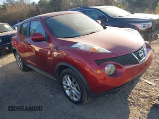 2014 Nissan Juke S with VIN JN8AF5MR1ET453644, listed as a IAAI auction lot 41682239 with 1 mi miles. Bid and sale history available at carsss.com. Image 1.