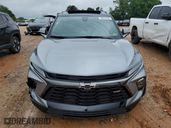 2024 Chevrolet Blazer RS с VIN 3GNKBERS9RS190172, выставлен на аукционе Copart как лот 56324245 с пробегом 19 171 миль миль и Списание • Salvage title. История ставок и продаж доступна на DreamBid. Изображение 5.