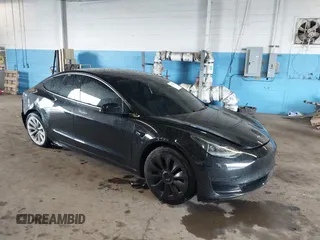 2023 Tesla Model 3 with VIN 5YJ3E1EA5PF396413, listed as a IAAI auction lot 42188639 with 57,717 mi miles and . Bid and sale history available at DreamBid. Image 1.