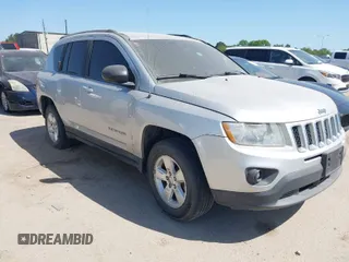 2013 Jeep Compass High Altitude Edition with VIN 1C4NJCEA3DD158952, listed as a IAAI auction lot 41998007 with 179,503 mi miles. Bid and sale history available at carsss.com. Image 1.