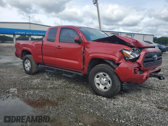 2017 Toyota Tacoma SR with VIN 5TFRX5GN2HX092247, listed as a Copart auction lot 58508895 with 76,478 mi miles and Salvage title. Bid and sale history available at DreamBid. Image 4.