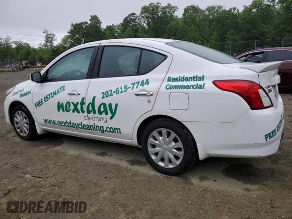 2016 Nissan Versa SV with VIN 3N1CN7AP7GL913177, listed as a Copart auction lot 56228855 with 202,930 mi miles and Clean Title. Bid and sale history available at DreamBid. Image 2.