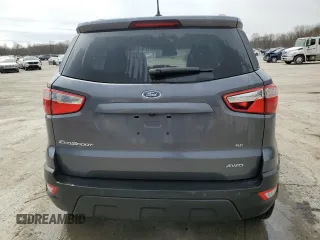 2019 Ford EcoSport SE with VIN MAJ6S3GL9KC304070, listed as a Copart auction lot 52250395 with 61,720 mi miles and Salvage Title. Bid and sale history available at carsss.com. Image 6.