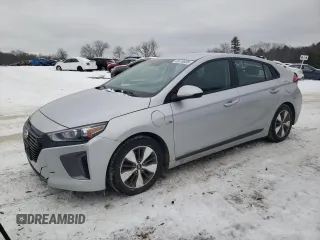 2019 Hyundai Ioniq z VIN KMHC65LD3KU137495, wystawiony jako Copart lot #43476605 z przebiegiem 65 516 mil mil oraz Szkoda całkowita • Salvage title. Historia ofert i sprzedaży dostępna na DreamBid. Obrazek 1.