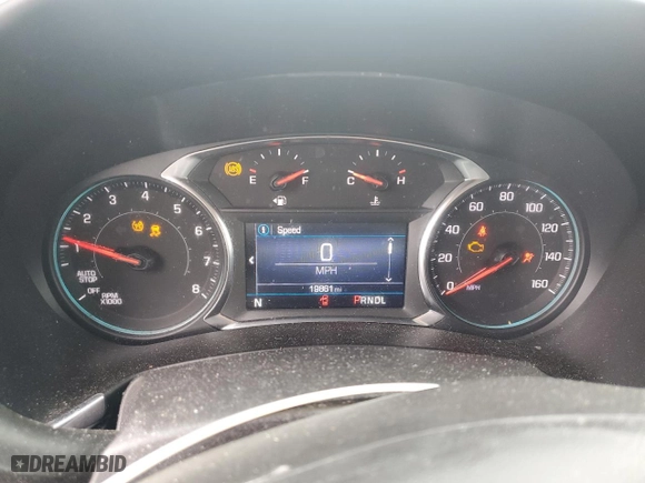 2022 Chevrolet Equinox LT with VIN 3GNAXUEV3NS203273, listed as a Copart auction lot 50309715 with 19,861 mi miles and Salvage Title. Bid and sale history available at carsss.com. Image 9.