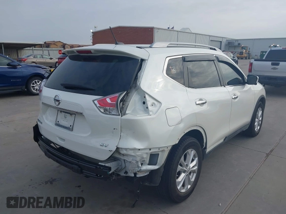 2016 Nissan Rogue SL with VIN 5N1AT2MT2GC734493, listed as a IAAI auction lot 41883309 with 71,734 mi miles. Bid and sale history available at carsss.com. Image 4.