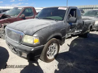 2006 Ford Ranger XL with VIN 1FTYR14D16PA20706, listed as a Copart auction lot 88589805 with 202,605 mi miles and Non repairable. Bid and sale history available at DreamBid. Image 1.