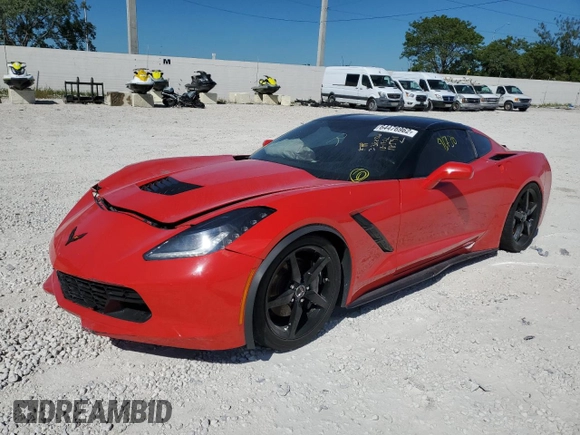 2015 Chevrolet Corvette 1LT with VIN 1G1YA2D72F5118591, listed as a Copart auction lot 64476962 with 91,730 mi miles. Bid and sale history available at carsss.com. Image 2.