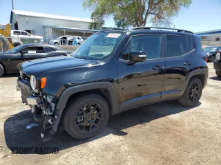 2019 Jeep Renegade Latitude with VIN ZACNJABB0KPK17937, listed as a Copart auction lot 57051085 with 78,009 mi miles and Salvage title. Bid and sale history available at DreamBid. Image 1.